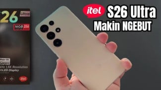HP Itel S26 Ultra, Punya Layar Curve 144Hz dan Baterai 6000mAh!