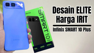 HP Infinix Smart 10 Plus, Punya Baterai Jumbo 6000mAh Harga Murah 1 Jutaan!