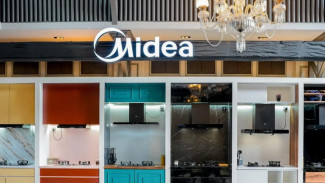 Dapur Serasa Hotel Bintang Lima! Kompor Tanam dan Cooker Hood Midea dari 1,5 Juta