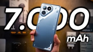HP Tecno Pova 7 Baterai Jumbo 7000 mAh Bypass Charging, Harga Murah 2 Jutaan!