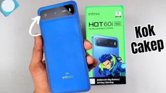 HP Infinix Hot 60i 5G Dimensity 6400 Baterai Jumbo, Harga Murah Sejutaan!