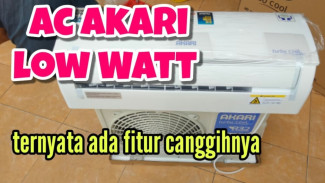 Review AC Akari Setengah PK: Fitur 3D Air Flow, Harga Murah Garansi 10 Tahun!