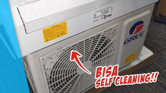 AC Gree GWC-05MOO5 Punya Self Cleaning, Harga 2 Jutaan Fitur Canggih!