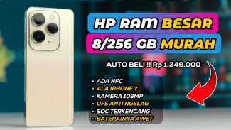 HP RAM 8 GB Storage 256 GB Terbaik 2 Jutaan Awal 2026