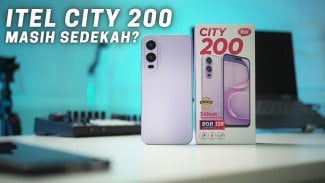 Itel City 200 2026, HP Sejutaan dengan 120Hz dan Kamera 50MP!