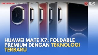 Huawei Mate X7, HP Lipat Tahan Air Terkuat  di 2026, Hadiah Lebaran Paling Mewah!