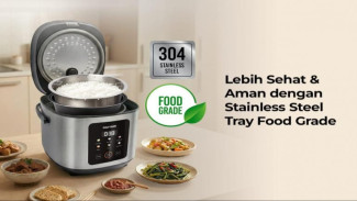 Diet Tetap Makan Nasi! Polytron Low Carbo 2026, Pulen Hingga 48 Jam