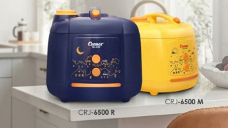 Cosmos Marlan Series CRJ-6500, Rice Cooker dengan Teknologi Harmond Anti Gores dan Hemat Listrik