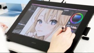 Wacom Cintiq 22 DTK-2260 Andalan Ilustrator Profesional