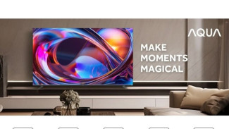 AQUA Rilis Smart TV 100 Inci Berbasis AI, Punya Refresh Rate 240Hz untuk Gaming