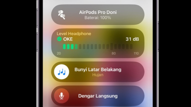 Bunyi Latar Belakang di AirPods (Ilustrasi)