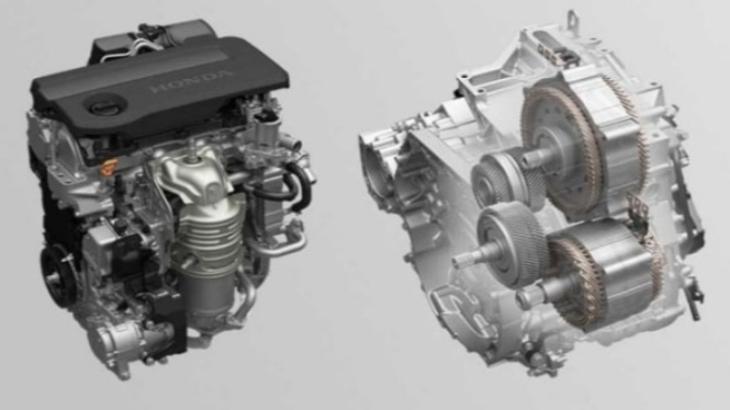 e:HEV Terdiri dari Motor Generator, Motor Traksi, dan Kopling