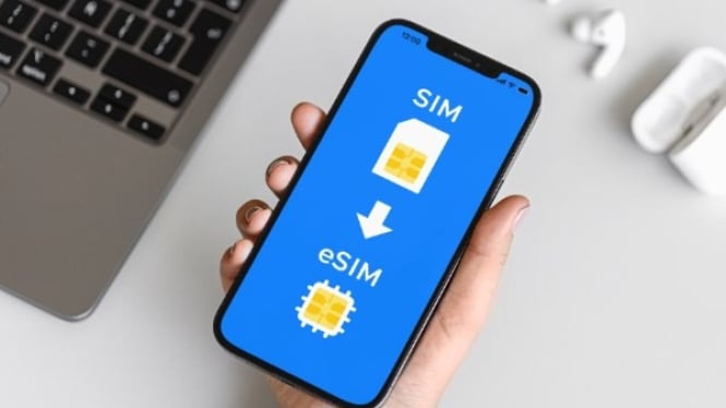 eSIM (Ilustrasi)