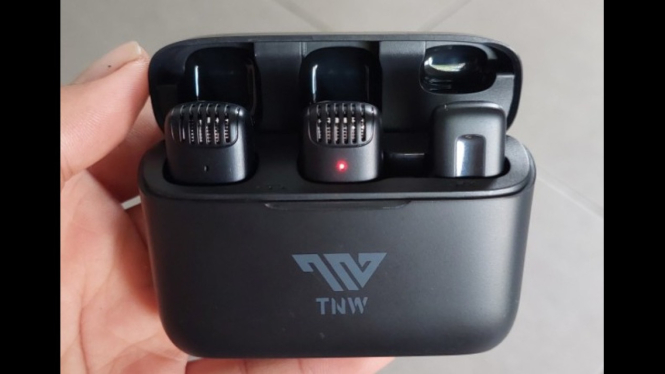 TNW Mikrofon Wireless Clip-on (Ilustrasi)