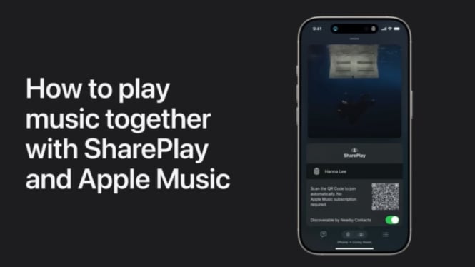 Fitur SharePlay di iOS 18