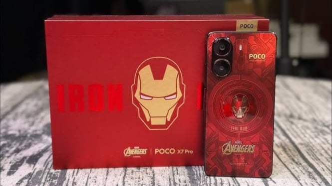 Poco X7 Iron Man Edition