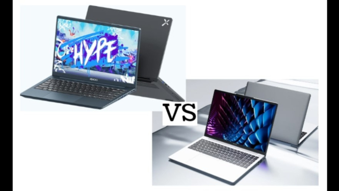 Axio Hype 5 AMD X5 VS Techno Megabook