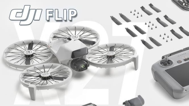 DJI Flip, Drone Lipat