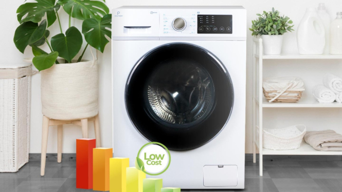 Mesin Cuci Front Loading Polytron Wonderwash Washer Dryer 11Kg
