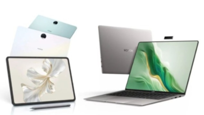 Honor Rilis Laptop Premium MagicBook Art dan Tablet Pad 9