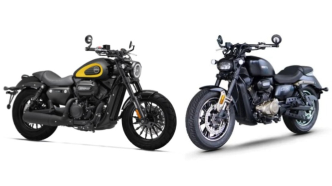 WMoto Morbius 250 vs Keeway Benda V252C