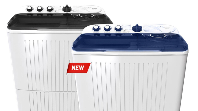 Mesin cuci POLYTRON Primadona Giant 2 tabung 12 Kg PWM 1203B
