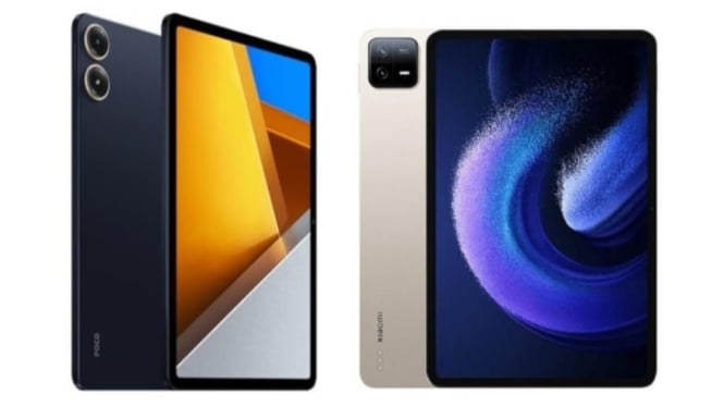Tablet POCO Pad vs Xiaomi Pad 6