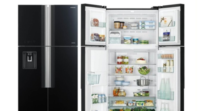 Hitachi R-W70PGD7 GBK, Kulkas 4 Pintu