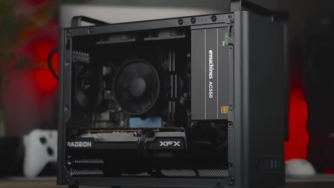 PC Mini Full Black Budget 6 Jutaan