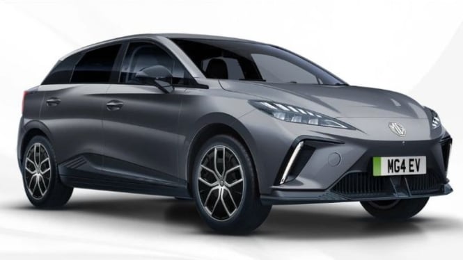 MG4 EV Cuci Gudang
