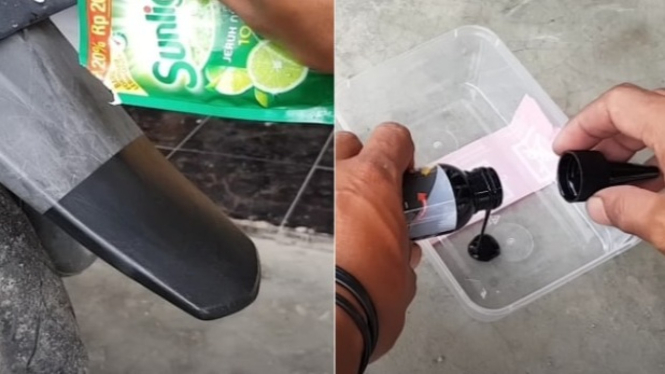 Cara Menghitamkan Body Motor yang Kusam