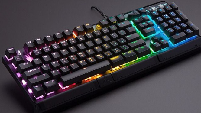 Keyboard Mechanical GK70 Tampil Menawan
