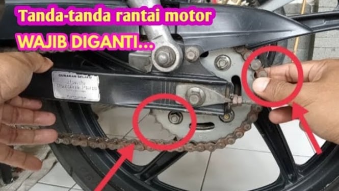 Kenali 3 Tanda Rantai Motor Harus Ganti