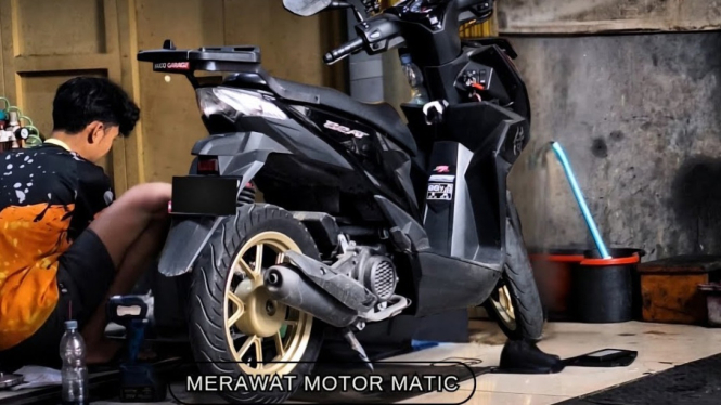Cara Merawat Motor Matic