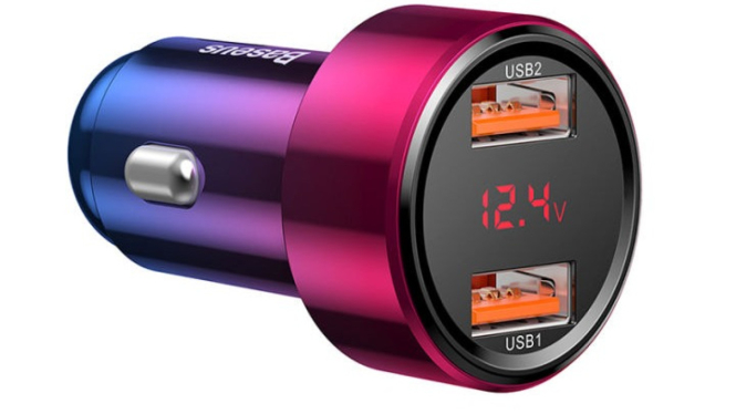 Baseus Car Charger Quick Charge Dual USB