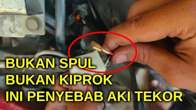 Penyebab Aki Motor Selalu Drop