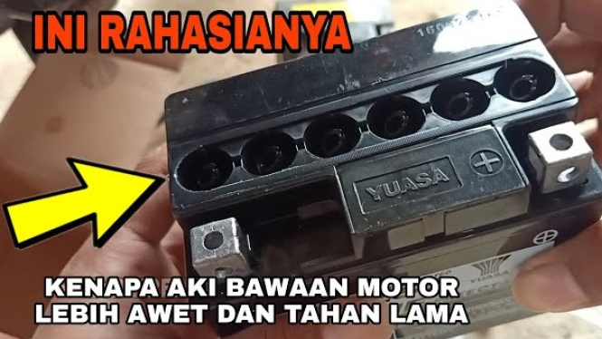 Aki Bawaan Motor