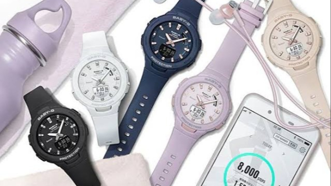 Baby-G G-Squad Step Tracker