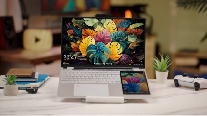 Laptop Dual Screen Taxel