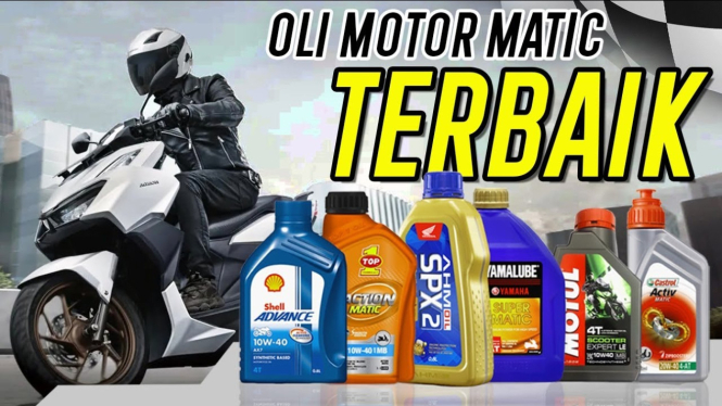 rekomendasi oli motor matic