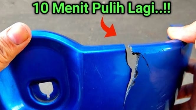Cara Memperbaiki Body Motor Patah