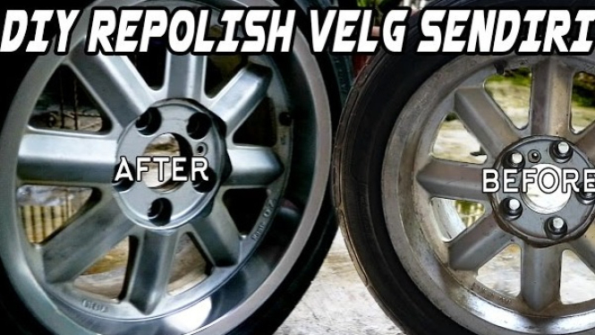 Repolish Velg Sendiri di Rumah