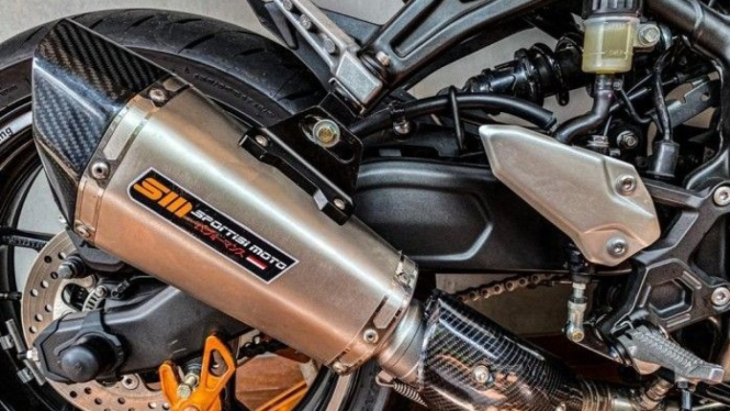 Knalpot Motor