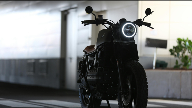 Motorcycle Parked