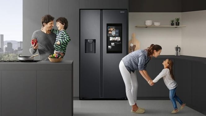 Kulkas Samsung 641L Bespoke AI Refrigerator SBS