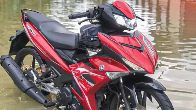Motor Terendam Banjir