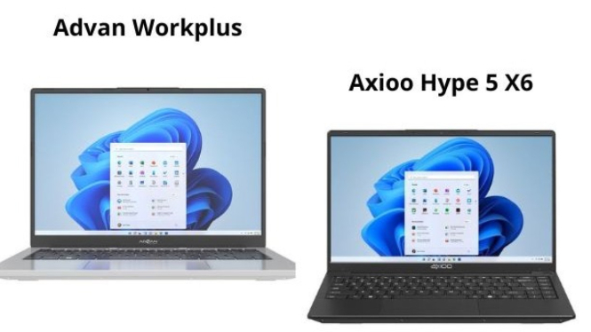 Axioo Hype 5X6 vs Advan Workplus