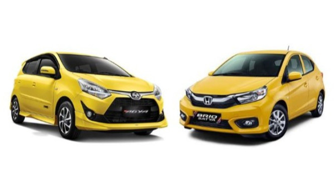 Honda Brio Vs Toyota Agya
