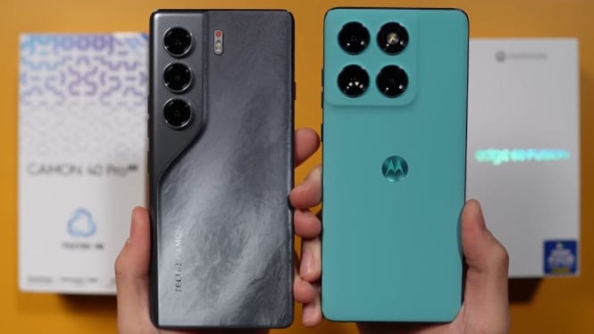 Tecno Camon 40 Pro 5G vs. Motorola Edge 60 Fusion