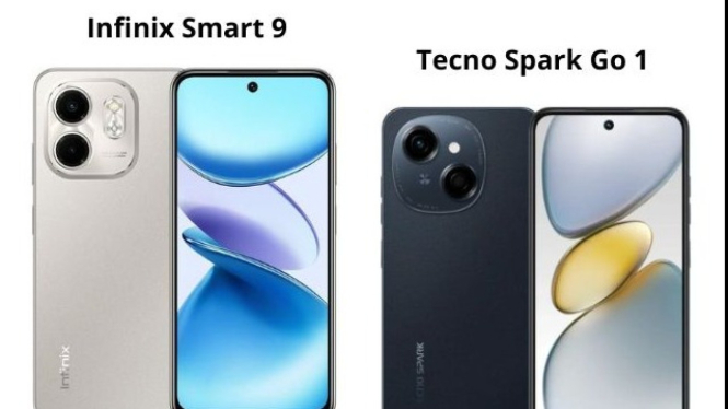 Infinix Smart 9 vs tekno sparks Go1
